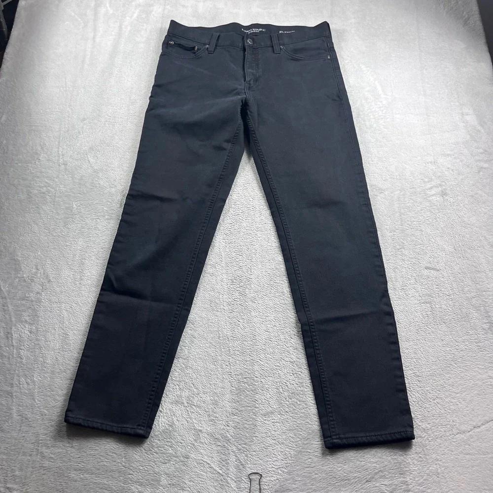 Banana Republic Traveler Pants Mens‎ 32x32 Athletic Tapered Fit Navy Charcoal